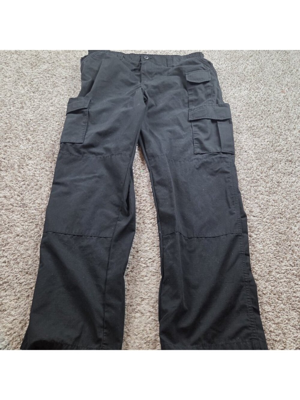 Propper Pants Mens 40x33 Tag 40x34 Black Tactical Cargo Pockets Outdoor